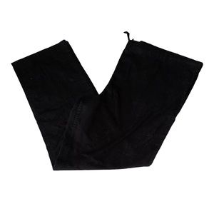 Black Scrub Pants Sz Lg